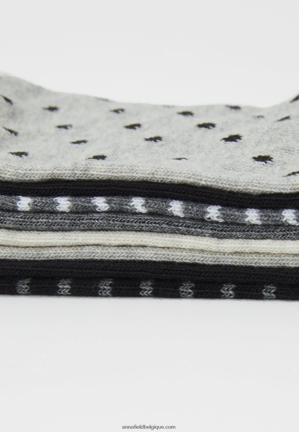 femmes socquettes grises Anna FieldNHH26B1156