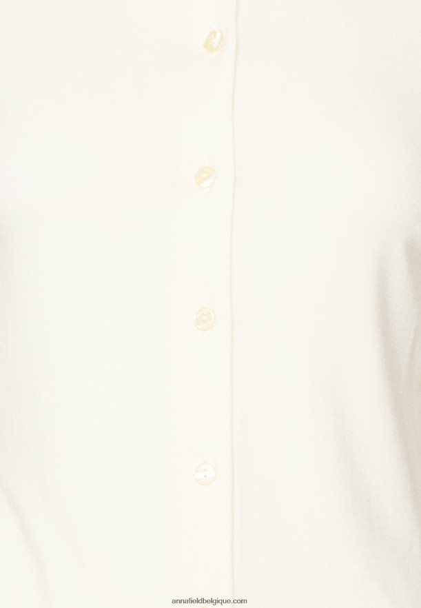 femmes blouse boutonnée blanc cassé Anna FieldNHH26B672