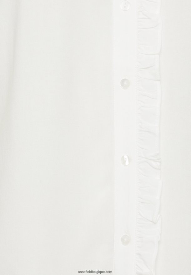 femmes blouse boutonnée blanc cassé Anna FieldNHH26B677