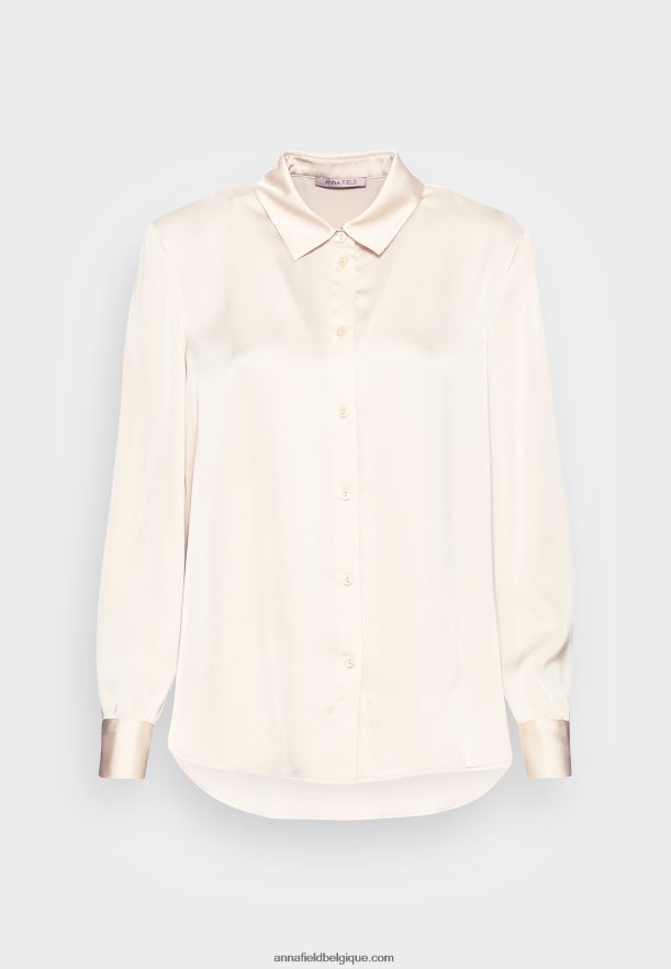 femmes blouse boutonnée nude Anna FieldNHH26B667