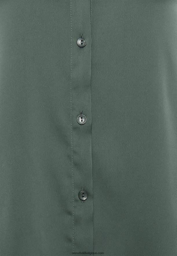 femmes blouse boutonnée olive Anna FieldNHH26B681