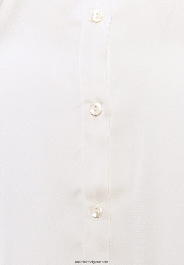 femmes chemisier boutonné beige Anna FieldNHH26B676