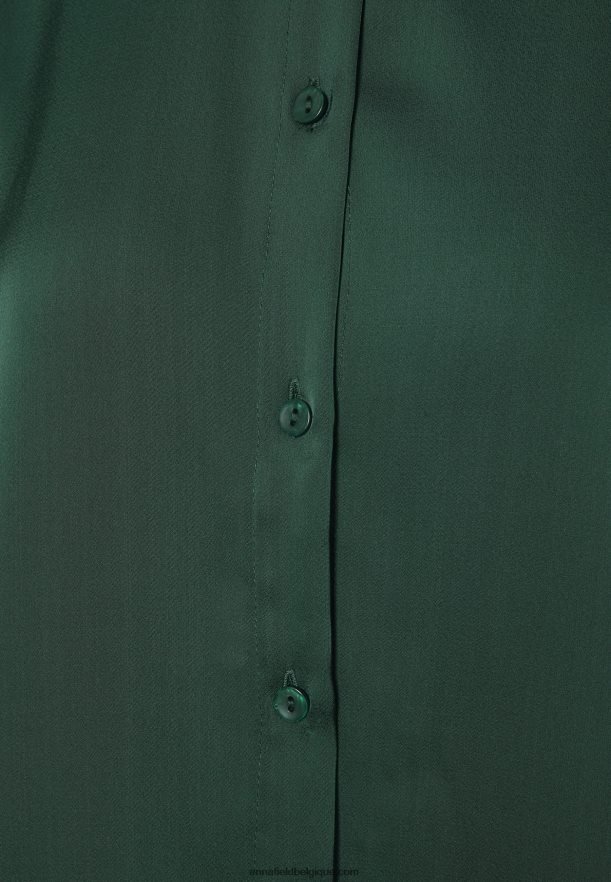 femmes chemisier boutonné vert Anna FieldNHH26B670