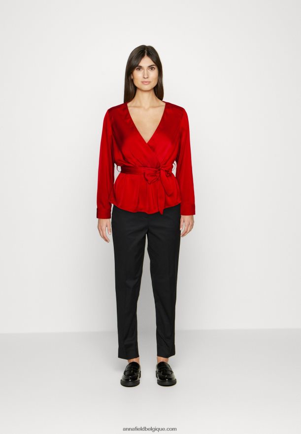 femmes chemisier rouge Anna FieldNHH26B682