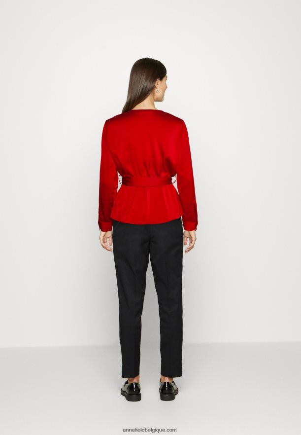 femmes chemisier rouge Anna FieldNHH26B682