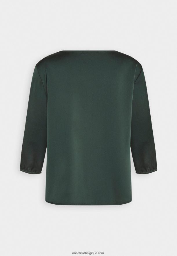 femmes chemisier vert foncé Anna FieldNHH26B696