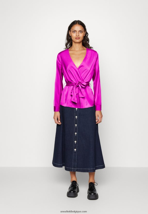 femmes chemisier violet Anna FieldNHH26B694