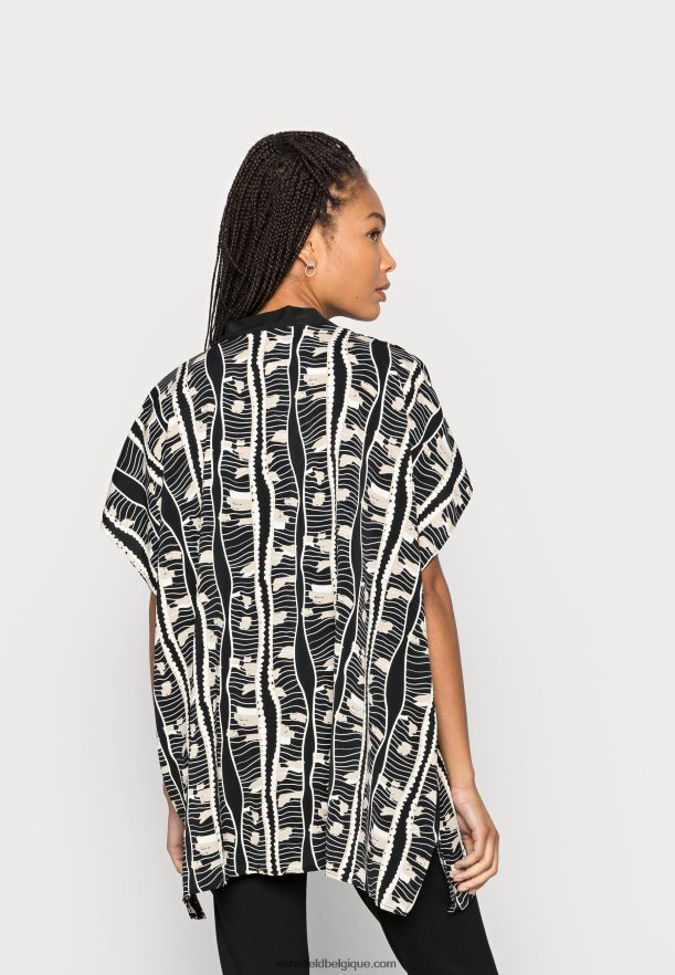 femmes tunique cape d'été noire Anna FieldNHH26B706
