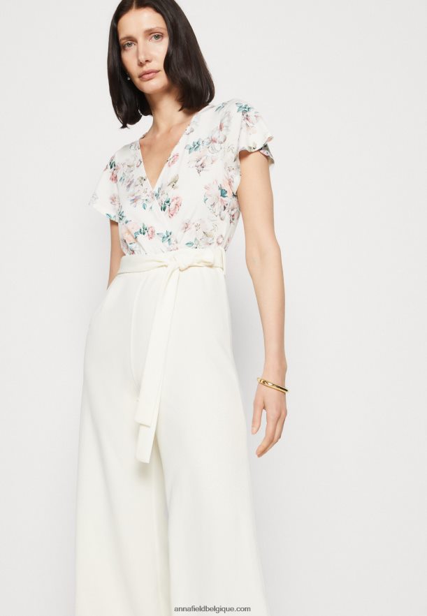 femmes combinaison beige/blanc Anna FieldNHH26B880