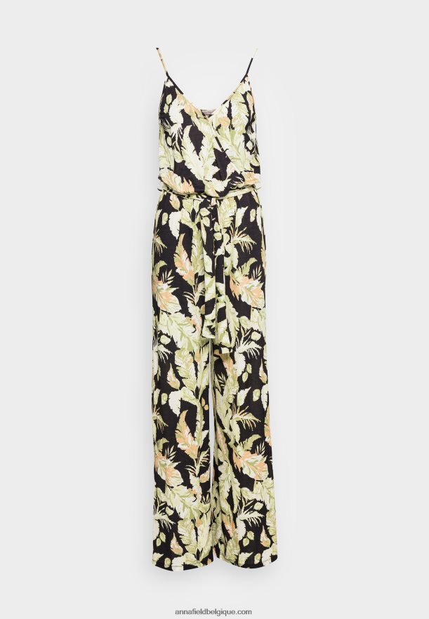 femmes combinaison noir/vert Anna FieldNHH26B868