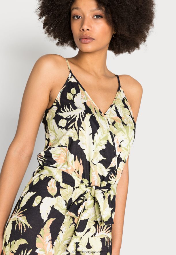 femmes combinaison noir/vert Anna FieldNHH26B868