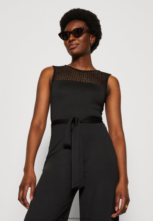 femmes combinaison noire Anna FieldNHH26B902