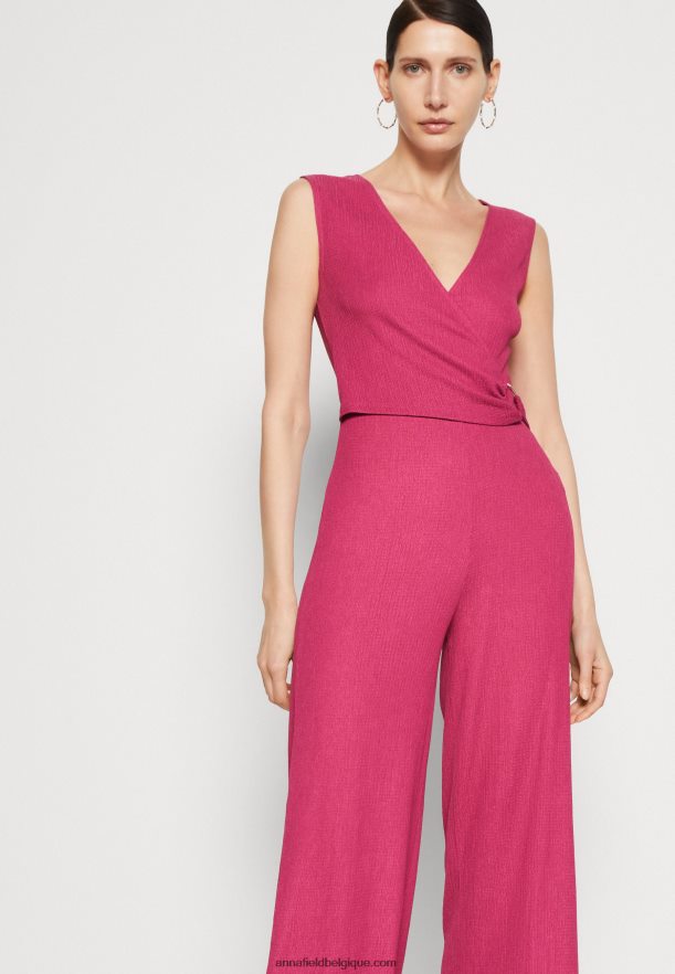 femmes combinaison rose Anna FieldNHH26B885