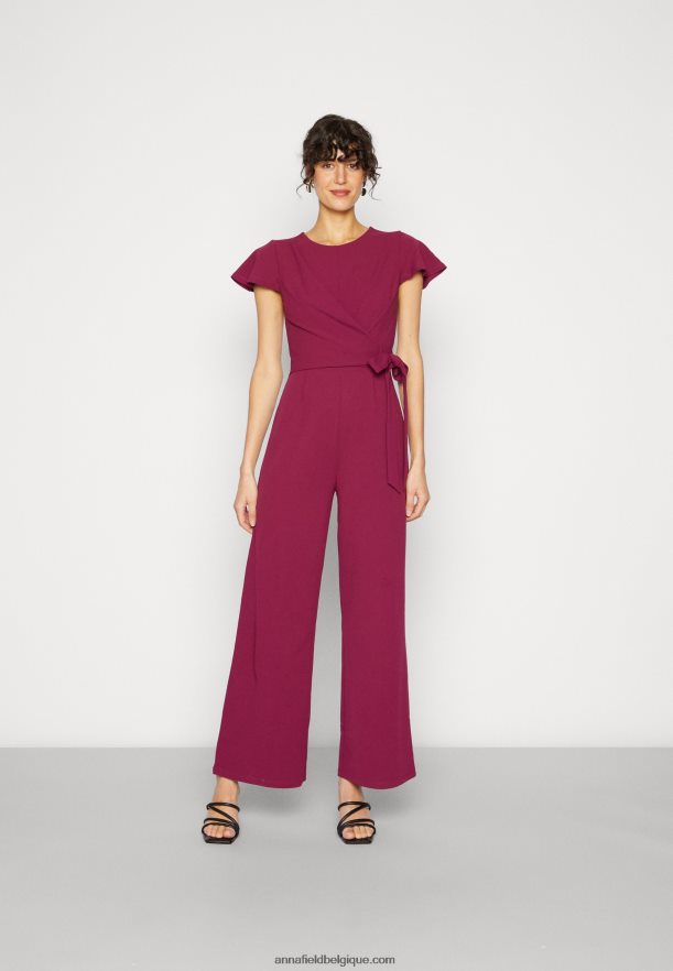 femmes combinaison violette Anna FieldNHH26B903