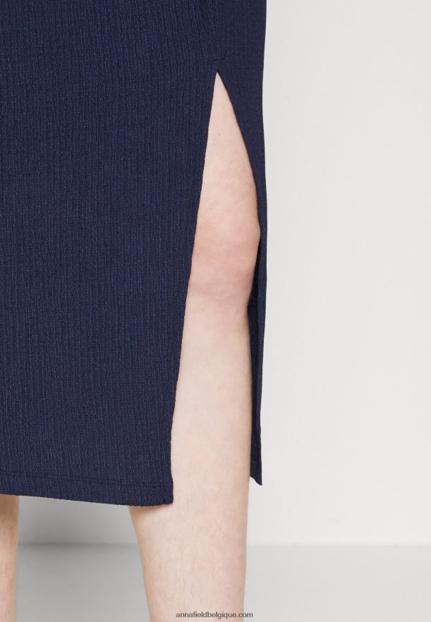 femmes jupe crayon bleu foncé Anna FieldNHH26B810