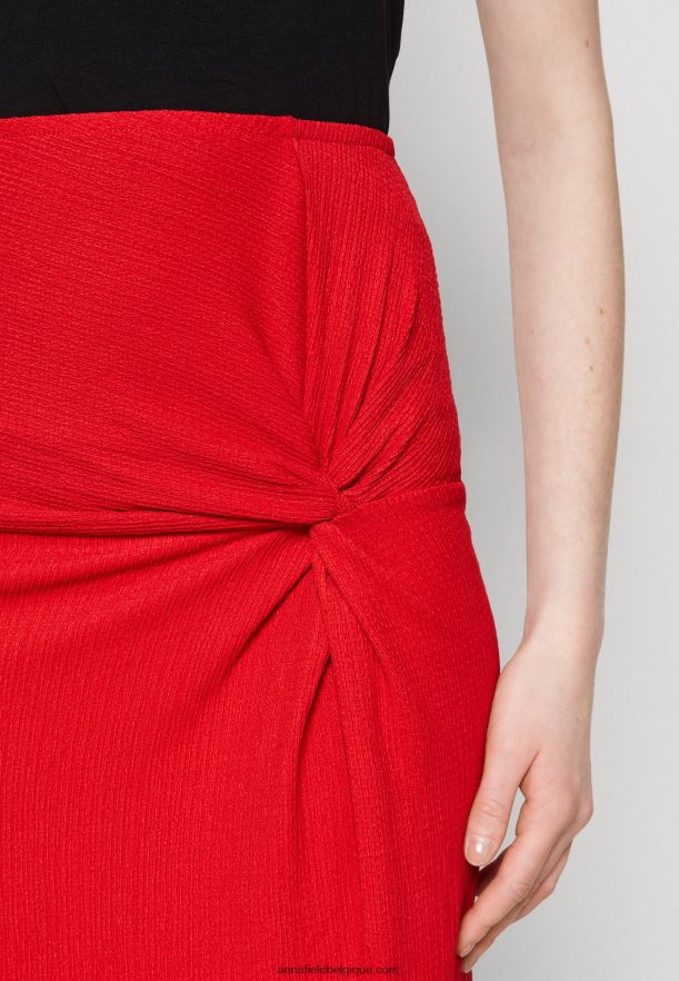femmes jupe crayon rouge Anna FieldNHH26B809