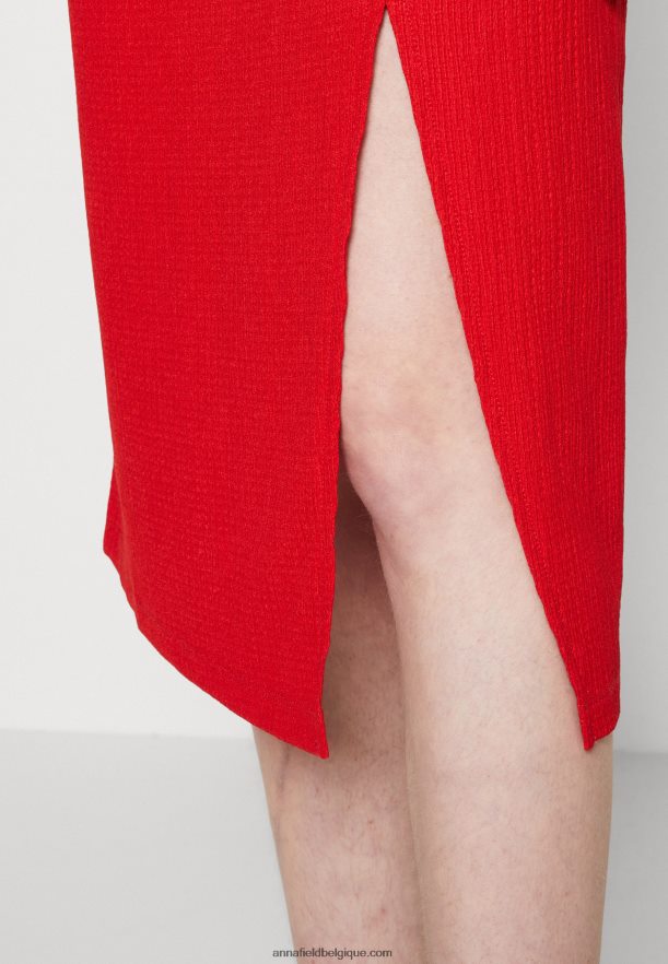 femmes jupe crayon rouge Anna FieldNHH26B809