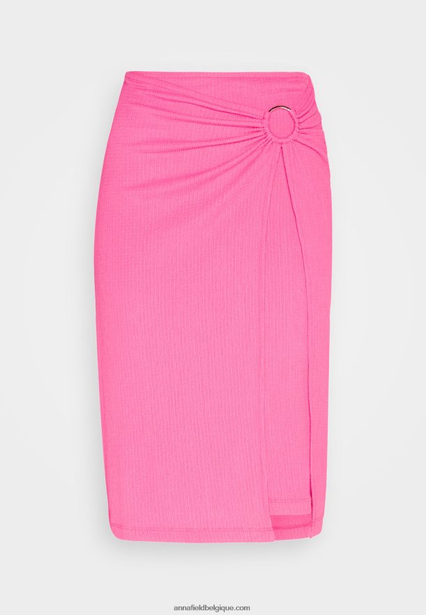 femmes jupe portefeuille rose Anna FieldNHH26B805