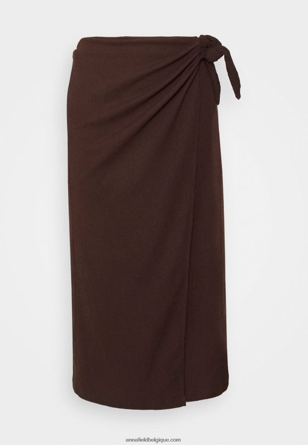 femmes jupe trapèze marron Anna FieldNHH26B781