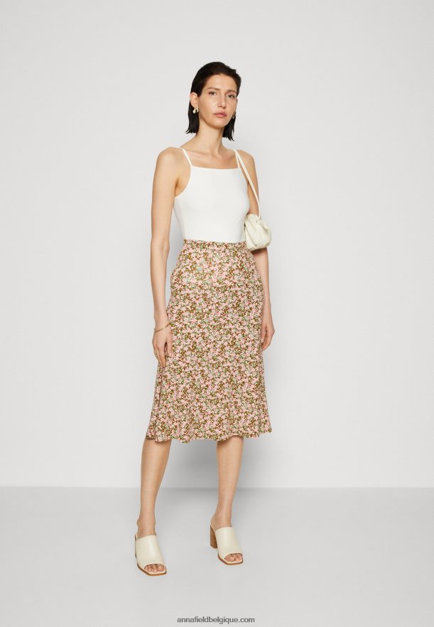 femmes jupe trapèze multicolore Anna FieldNHH26B786