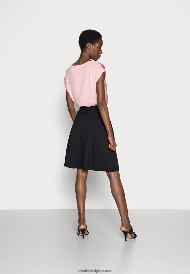 femmes jupe trapèze noire Anna FieldNHH26B773