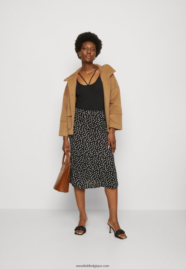 femmes jupe trapèze noire Anna FieldNHH26B790