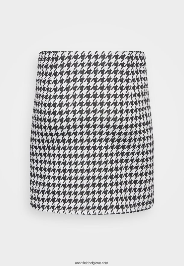 femmes mini jupe noir/blanc Anna FieldNHH26B792