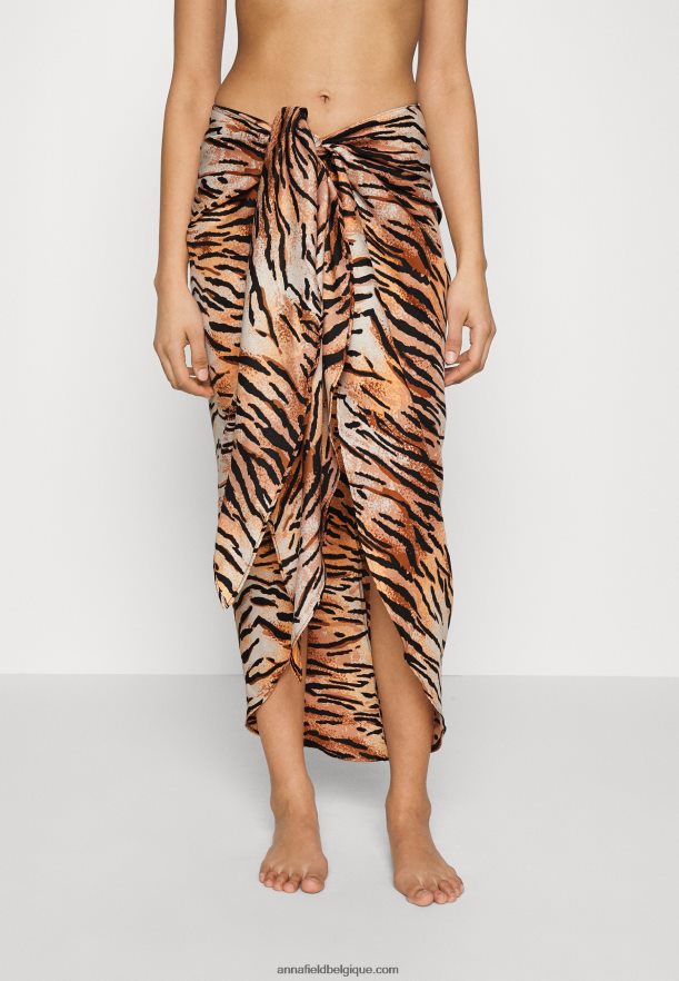 femmes paréo imprimé géo 917 multicolore jupe portefeuille multicolore Anna FieldNHH26B812