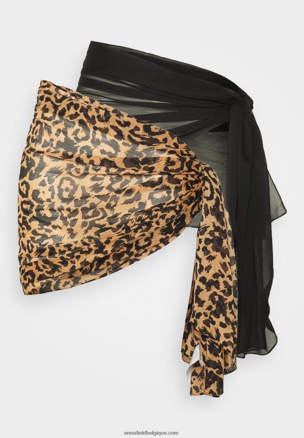 femmes Lot de 2 accessoires de plage noir Anna FieldNHH26B748