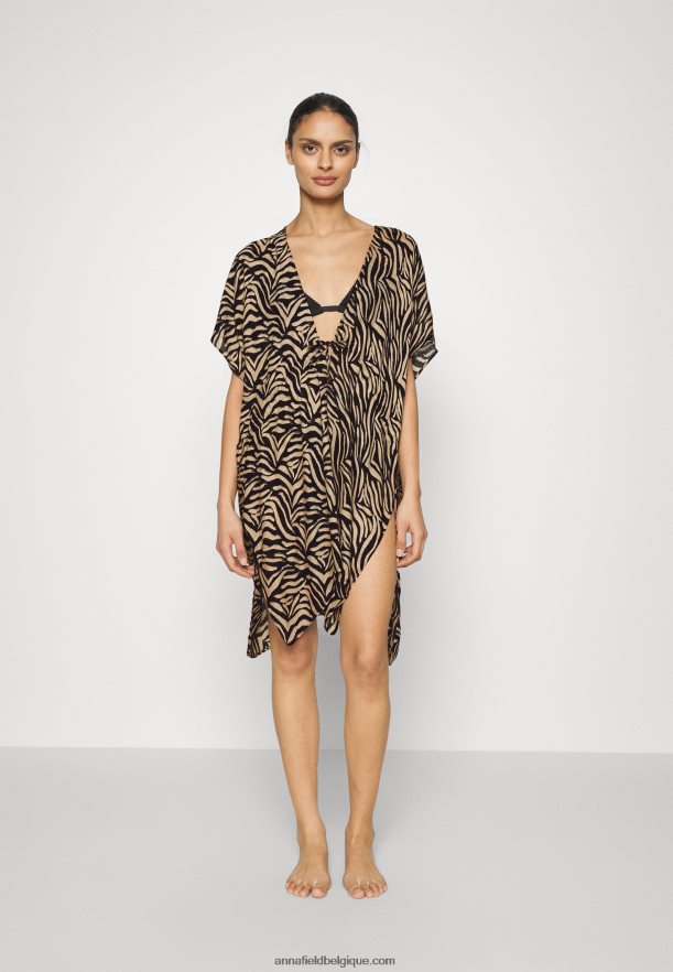 femmes accessoire de plage noir/beige Anna FieldNHH26B745