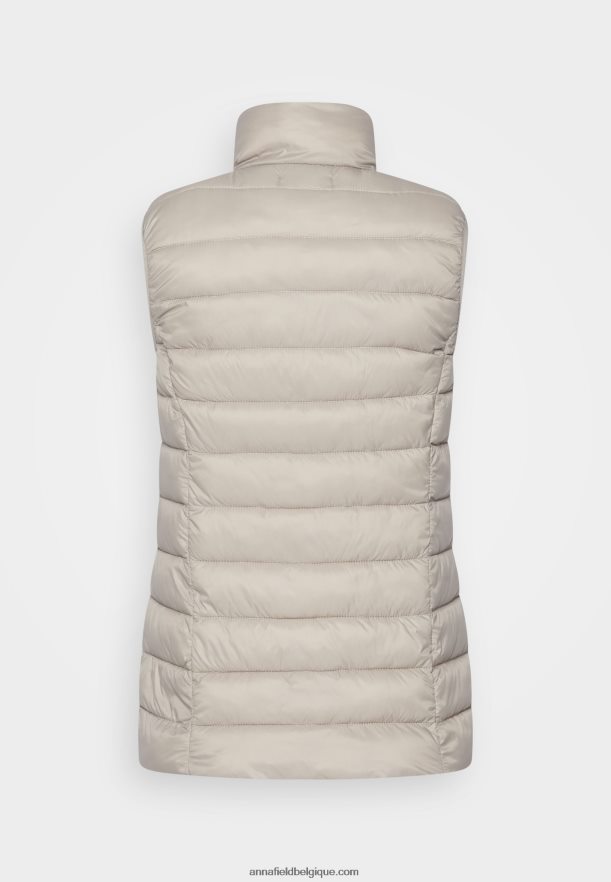 femmes gilet beige Anna FieldNHH26B729