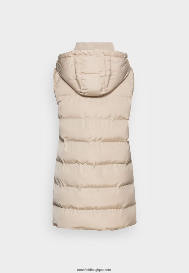 femmes gilet beige Anna FieldNHH26B732