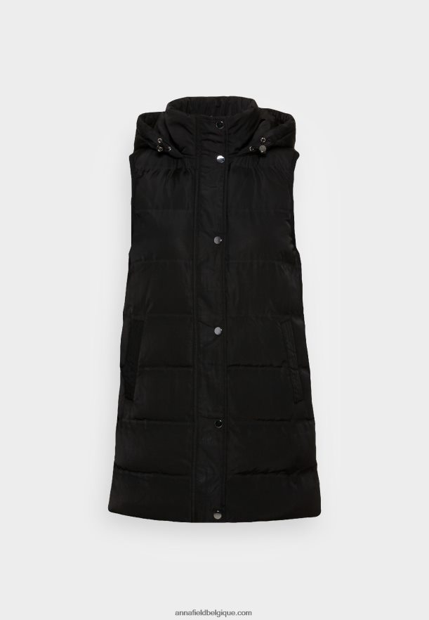 femmes gilet noir Anna FieldNHH26B731