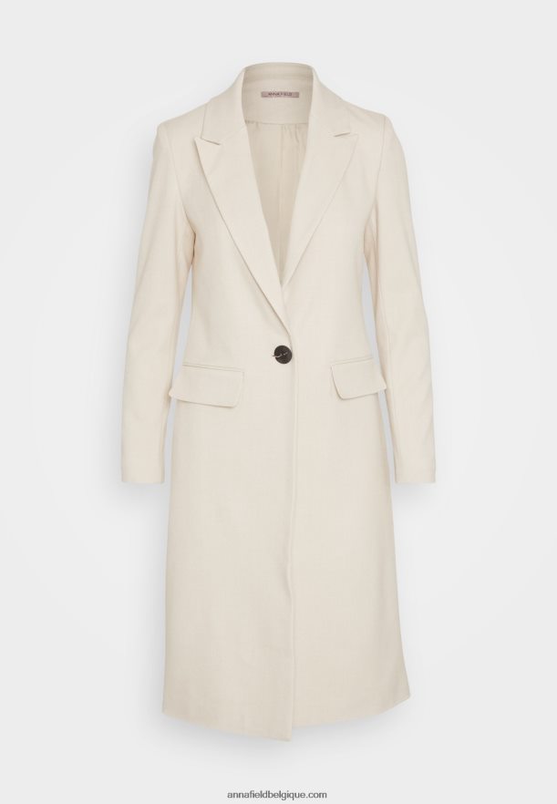 femmes manteau classique beige Anna FieldNHH26B911