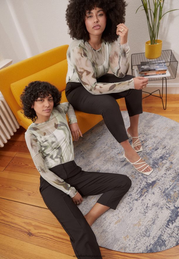 femmes chino noir Anna FieldNHH26B597