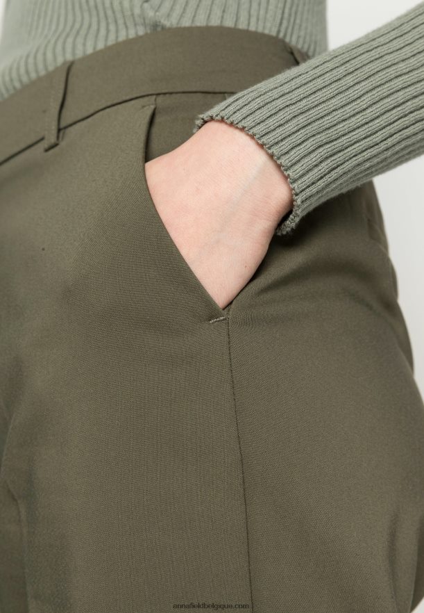 femmes chino vert foncé Anna FieldNHH26B599