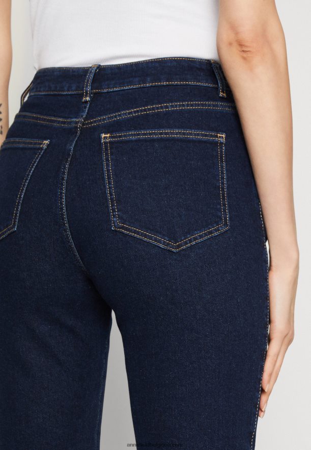 femmes jean flare bleu foncé Anna FieldNHH26B666