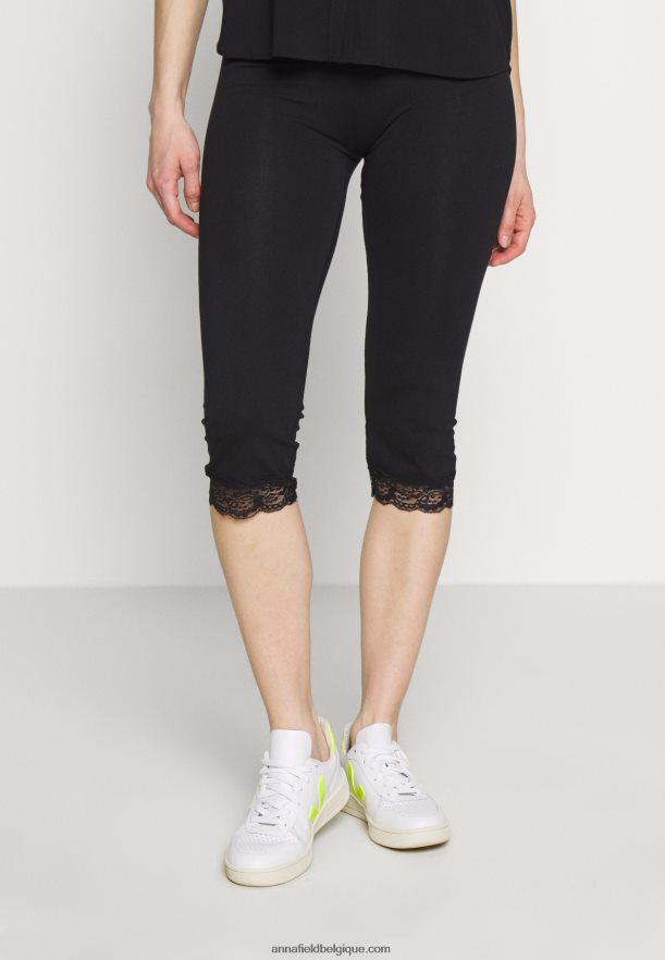 femmes legging capri avec pantalon legging en dentelle noir Anna FieldNHH26B655