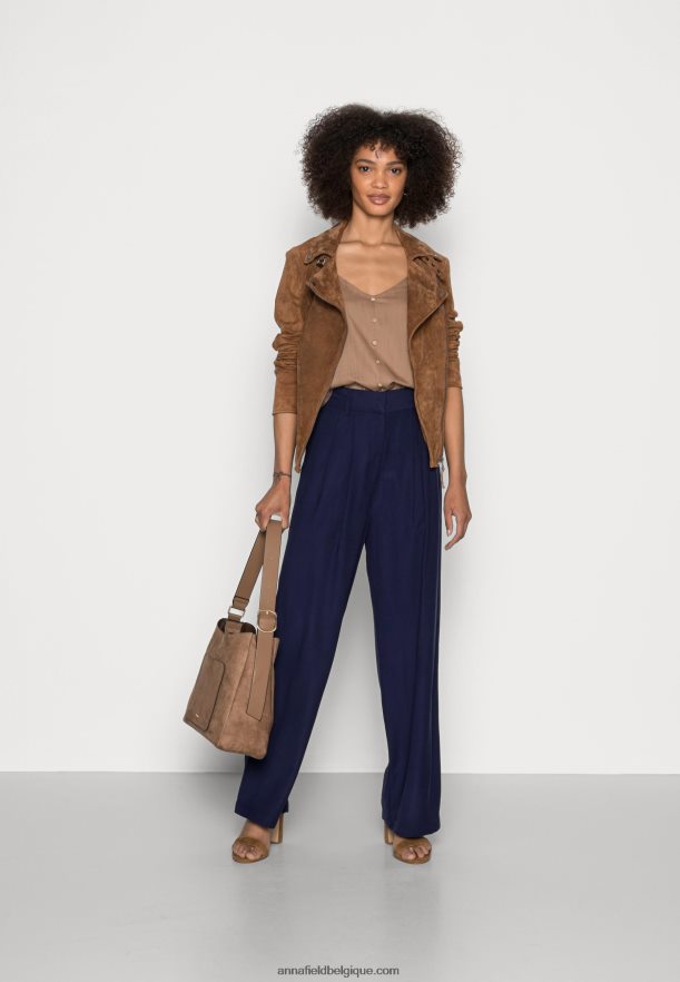femmes pantalon bleu foncé Anna FieldNHH26B601