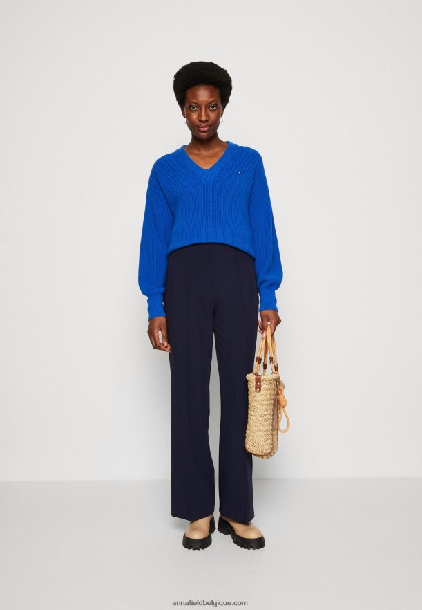 femmes pantalon bleu foncé Anna FieldNHH26B617