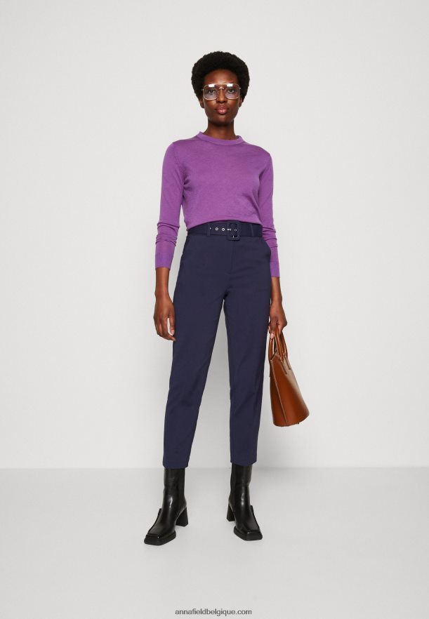 femmes pantalon bleu foncé Anna FieldNHH26B629