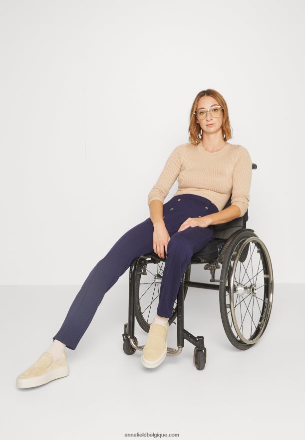 femmes pantalon bleu foncé Anna FieldNHH26B643