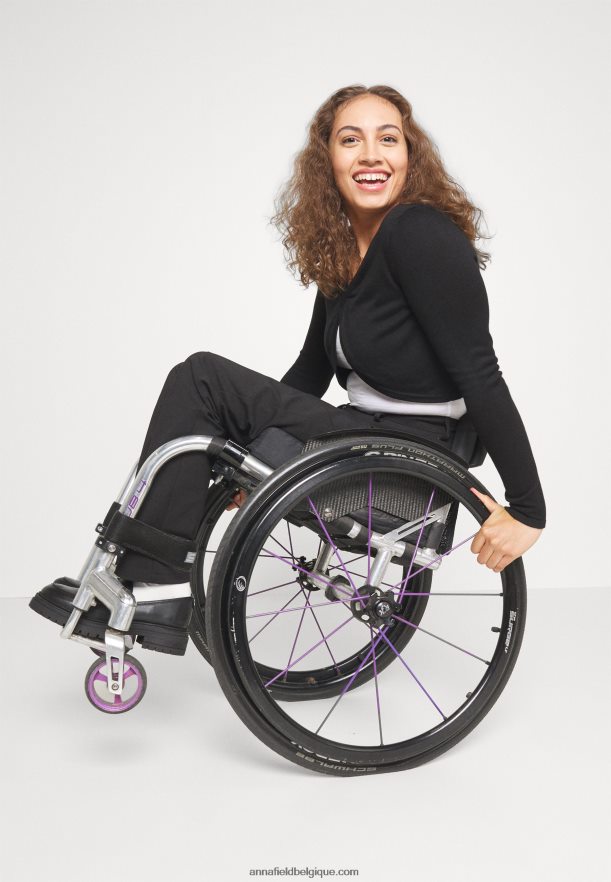 femmes pantalon noir Anna FieldNHH26B642