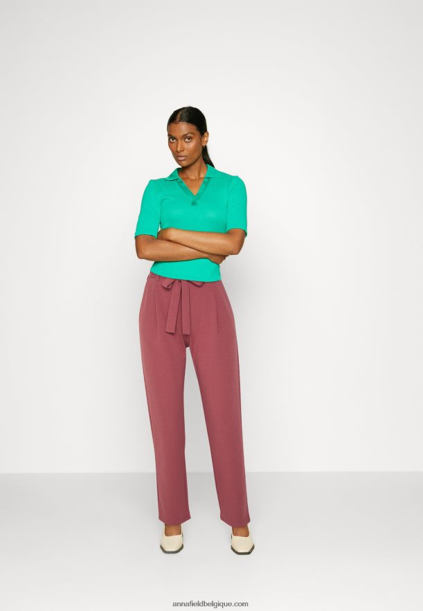 femmes pantalon rose clair Anna FieldNHH26B631