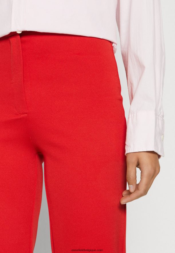femmes pantalon rouge Anna FieldNHH26B612