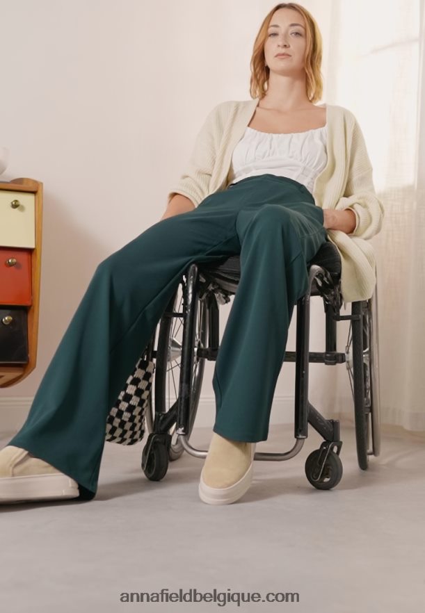 femmes pantalon vert foncé Anna FieldNHH26B650