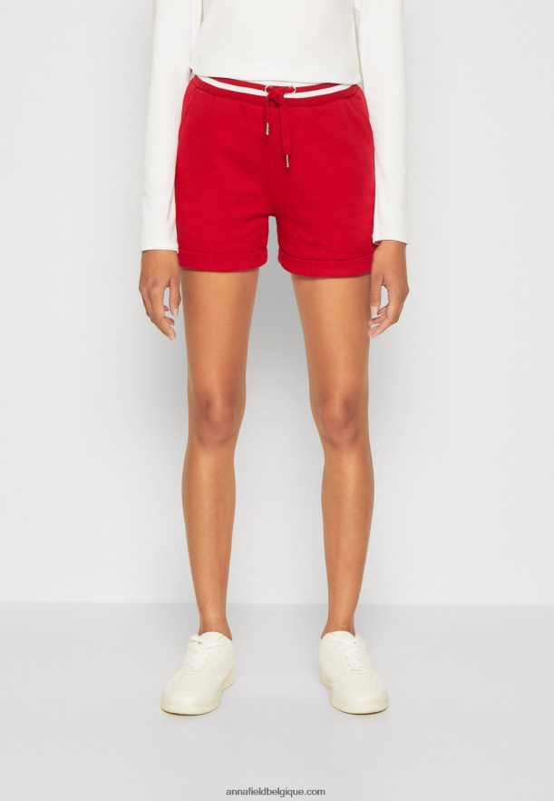femmes short rouge foncé Anna FieldNHH26B662