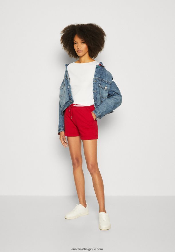 femmes short rouge foncé Anna FieldNHH26B662