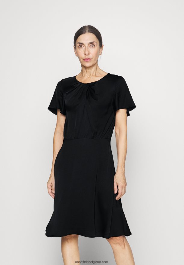 femmes robe de cocktail robe de soirée noir Anna FieldNHH26B56