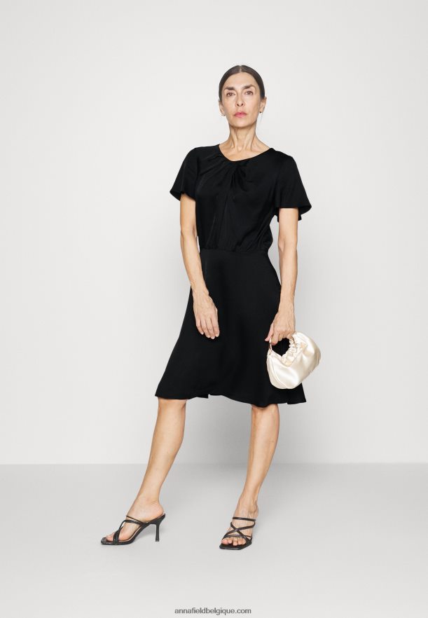 femmes robe de cocktail robe de soirée noir Anna FieldNHH26B56
